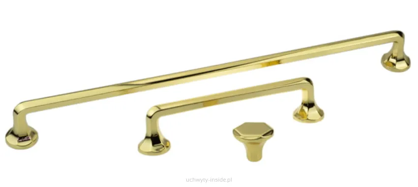 Uchwyt meblowy WMN 826.128.00GP zloty połysk