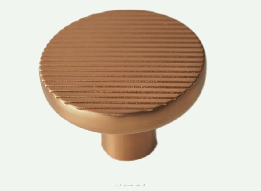 Gałka meblowa 4724/38 złoty mat szampan