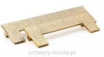 Uchwyt meblowy prostokątny 4877.192 złoty połysk - 3