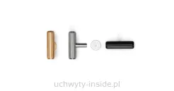 Gałka metalowa 0528/55 czarna
