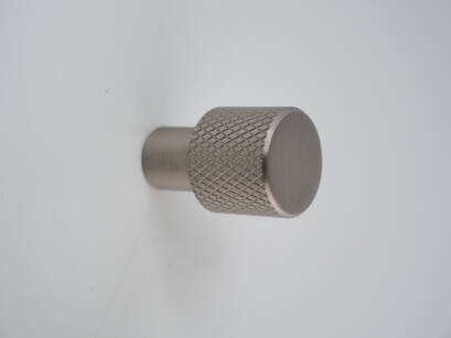 Gałka metalowa 2464-16 ZN27 efekt stali