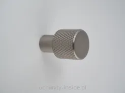 Gałka metalowa 2464-16 ZN27 efekt stali
