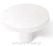 Gałka meblowa 0168/26 biały mat - 3
