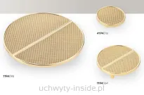 Uchwyt meblowy duży półokrągły 1194.96 złoty połysk - 2