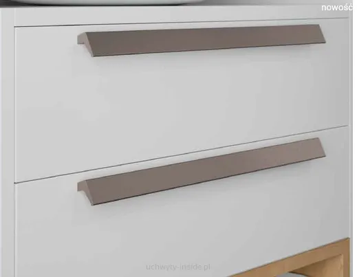 Uchwyt listwowy WMA 0006/200.006C  złoty mat