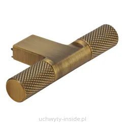 Gałka metalowa 2509-72 ZN79 antyczny mosiądz szczotkowany