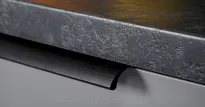 Uchwyt listwowy 0372/ rozstaw od 32-1440 mm -czarny szczotkowany - 2