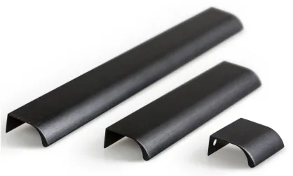 Uchwyt listwowy 0372/ rozstaw od 32-1440 mm -czarny szczotkowany