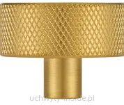 Gałka metalowa 2464-33 ZN87 złoty mat - 2