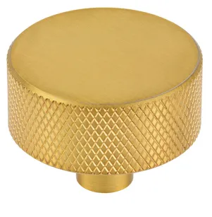 Gałka metalowa 2464-33 ZN87 złoty mat