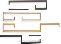 Uchwyt meblowy BEAM 0673/96 czarny tytan połysk - 4