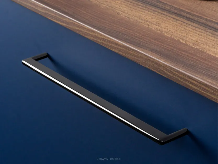 Uchwyt meblowy BEAM 0673/96 czarny tytan połysk