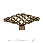 Gałka metalowa 1268-51ZN10 antyczne złoto