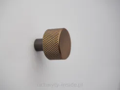 Gałka metalowa 2464-16 ZN79 antyczny mosiądz