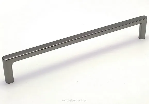 Uchwyt meblowy 0487/160 czarny nikiel połysk