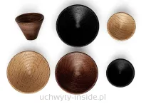 Gałka drewniana Conic 0538/29 dąb - 2