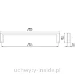 Uchwyt meblowy 2108-104 ML9 brąz szampański - 4