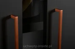 Uchwyt metalowy 0056/320 miedź