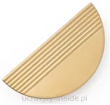 Uchwyt  meblowy półkole 4827/128 złoty szczotkowany - 5