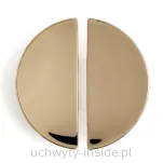 Uchwyt meblowy  półkole 4716/32 złoty połysk - 3