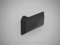 Gałka metalowa 24090/045.83 ciemny grafit - 2