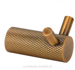 Wieszak 2463/ZN79 antyczny mosiądz podwójny