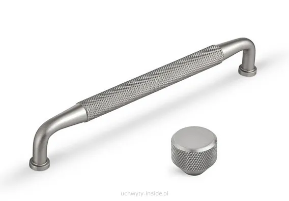 Uchwyt meblowy  ryflowany 6891/160 nikiel satyna