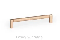 Uchwyt meblowy Brooklin 0676/160 złoty mat cava - 2