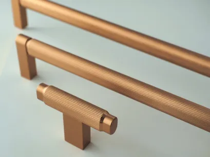 Uchwyt meblowy Brooklin 0676/160 złoty mat cava