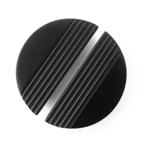 Uchwyt meblowy  półkole 4827/64 czarny mat