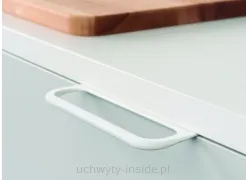 Uchwyt meblowy  krawędziowy 0552/96 biały