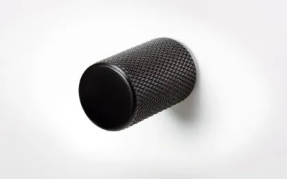 Gałka metalowa 0109/czarny mat