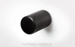 Gałka metalowa 0109/czarny mat