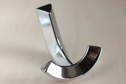 Wieszak metalowy Z093 chrom połysk