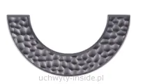 Uchwyt meblowy duży 1195.128 półkole antracyt - 3