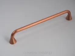 Uchwyt metalowy 0447/160 miedź szczotkowana