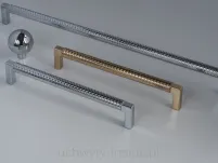 Uchwyt metalowy 15191/160 chrom (wzór sweterek) - 7