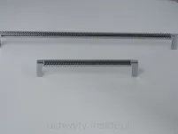 Uchwyt metalowy 15191/160 chrom (wzór sweterek) - 3