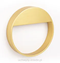 Uchwyt metalowy 0496/64 fi 90 złoty szczotkowany