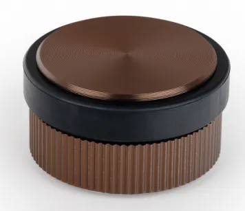 Stoper drzwiowy BROOKLYN 8021 brąz szczotkowany