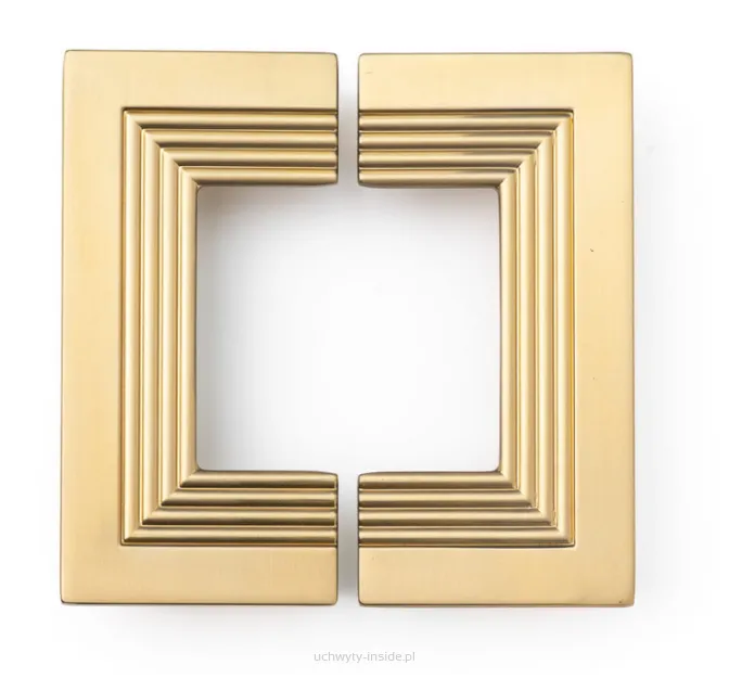 Uchwyt meblowy prostokątny 4848.96/złoty mat