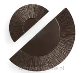 Uchwyt meblowy półkole 4830/128 brąz - 2