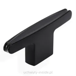 Gałka meblowa 2570-80 PB12 czarny mat