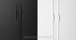 Długi uchwyt metalowy 0452/992  czarny mat