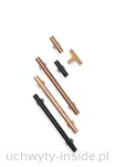 Uchwyt meblowy Hinoki 0686/160 mosiądz cava - 3