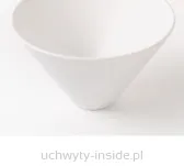 Gałka metalowa Conic 0538/29 biała - 4