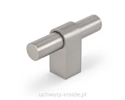 Gałka meblowa "T" 8938/60 nikiel szczotkowany