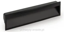Uchwyt wpuszczany  0119/160 czarny