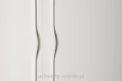 Długi uchwyt metalowy 0452/992 biały mat