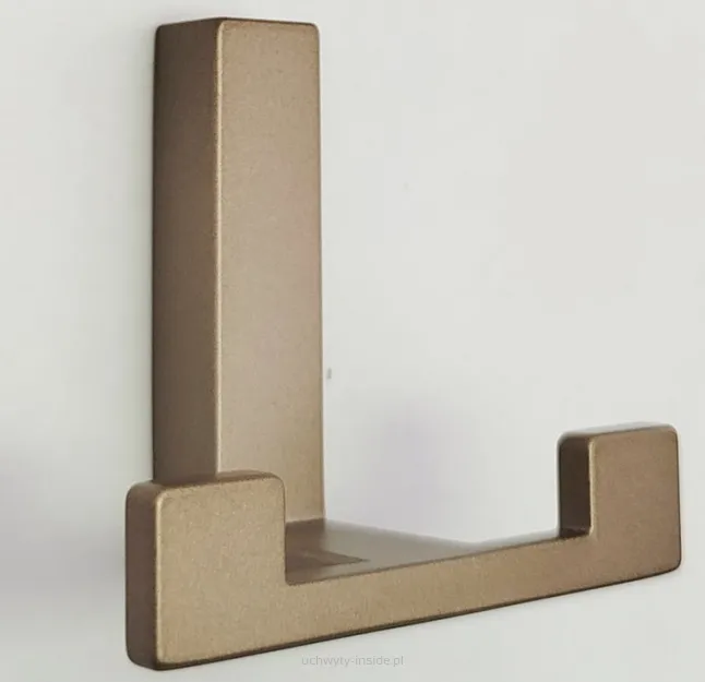 Wieszak metalowy 2325/brąz szampański